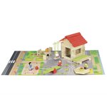 JeuJura Ma petite école en bois : 77 pièces