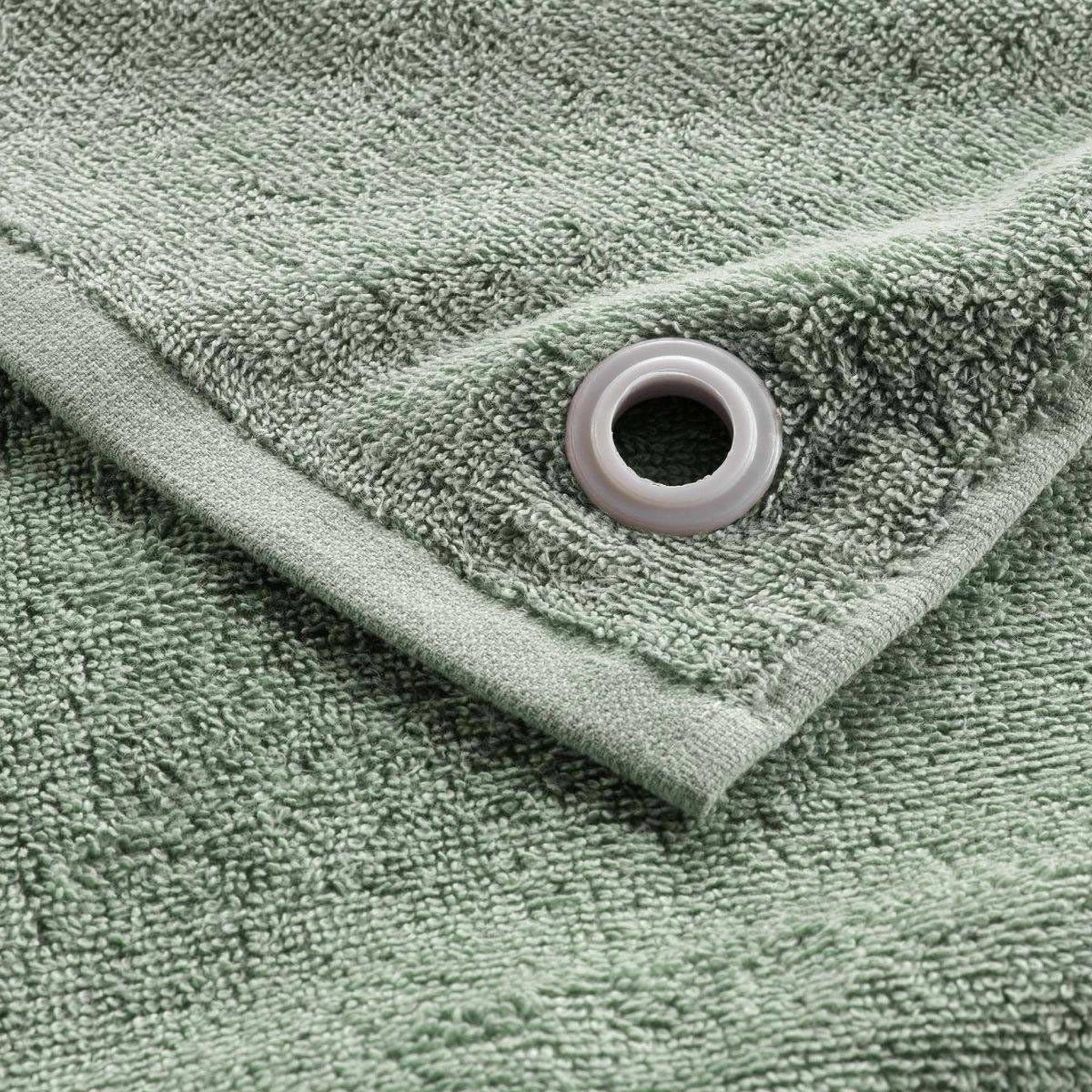 Voir la diapositive 2 : Douceur d'Intérieur Essuie main en éponge  cuistot  50x50cm vert cèdre