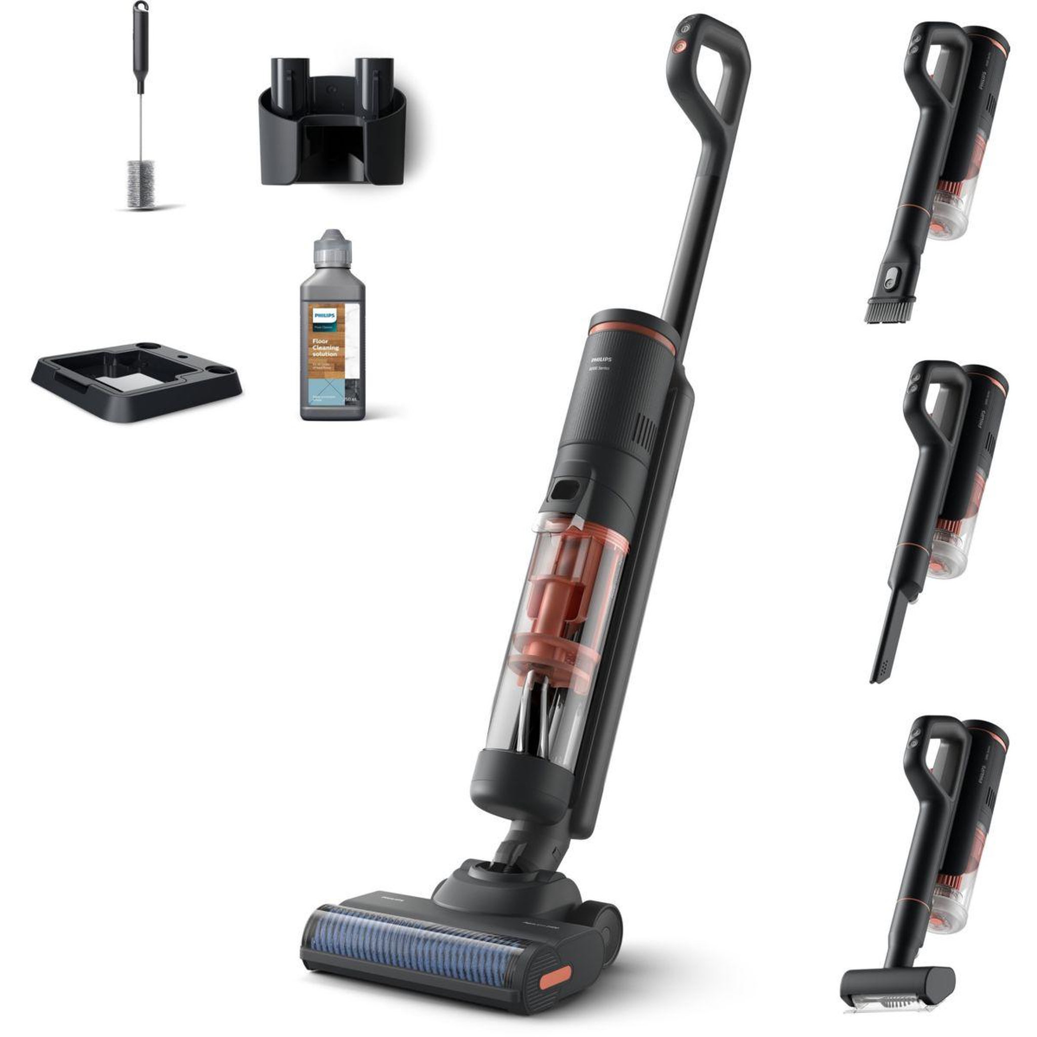 Voir la diapositive 2 : Philips Aspirateur laveur XW6264/11 série 6000