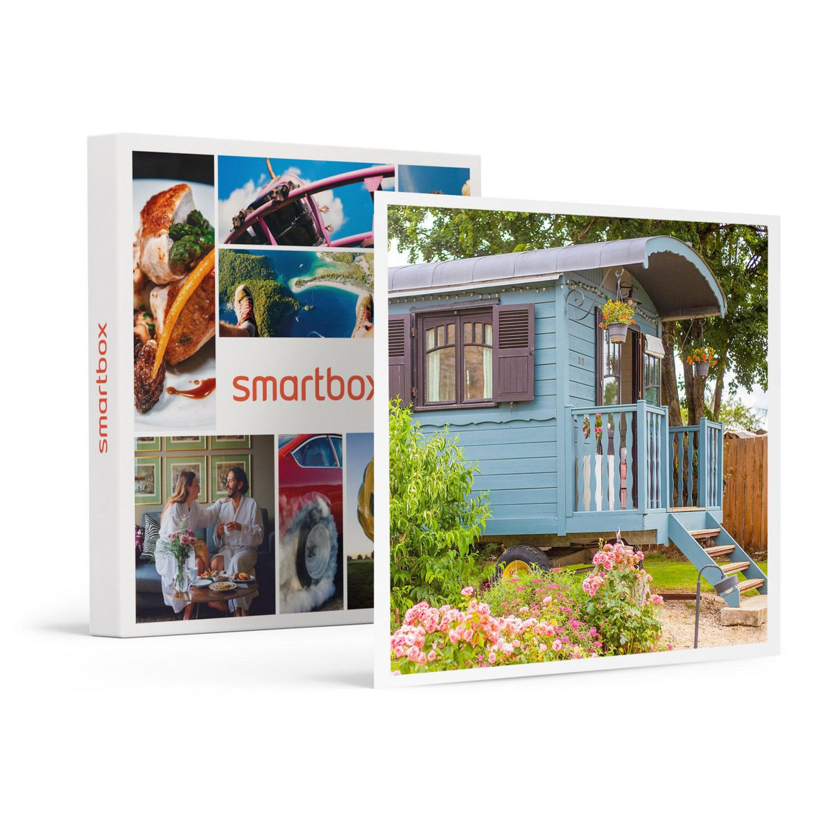 Smartbox Séjour insolite près de Troyes : 4 jours en roulotte et balade de 2h en Citroën 2 CV - Coffret Cadeau Séjour