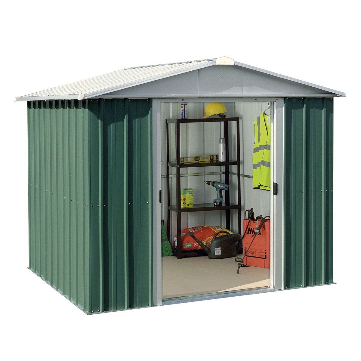 Yardmaster Abri de jardin métal - 4,51m² - MOLDE