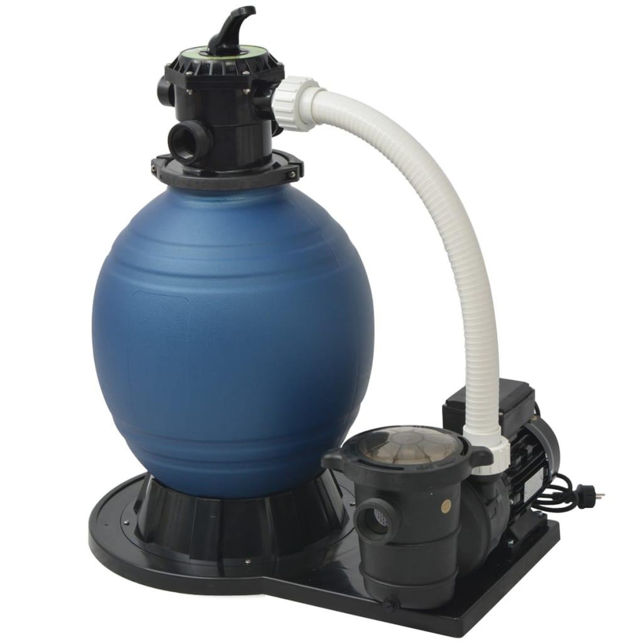 Voir la diapositive 2 : VIDAXL Pompe de filtration a sable 1000 W 16800 l/h XL