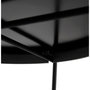 Voir la diapositive 5 : Paris Prix Table Basse Design Ronde  Kamal  63cm Noir