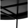 Voir la diapositive 5 : Paris Prix Table Basse Design Ronde  Kamal  63cm Noir