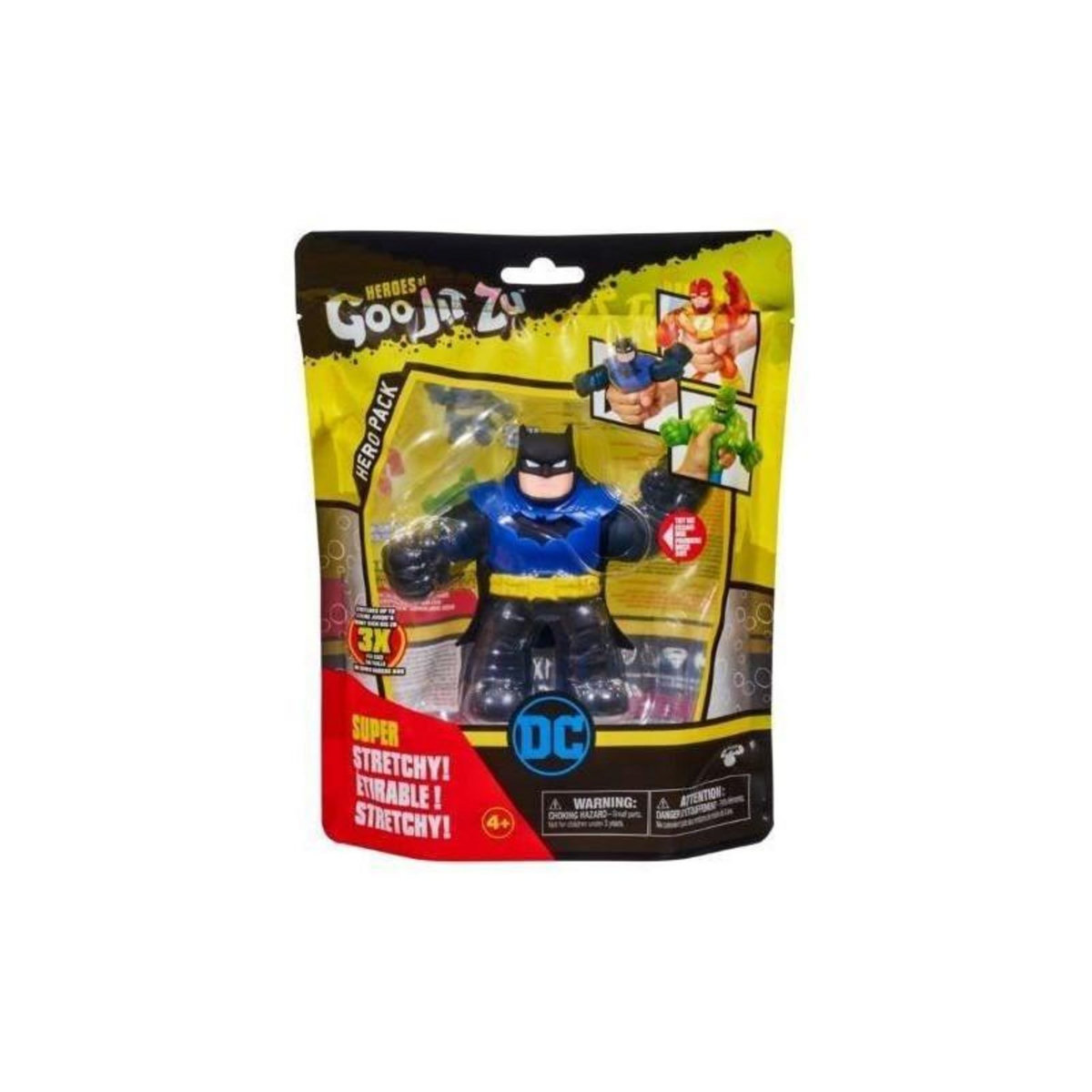 MOOSE TOYS Figurine Batman Armure bleue 11cm - Goo Jit Zu DC Comics MOOSE TOYS