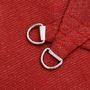 Voir la diapositive 5 : VIDAXL Voile d'ombrage 160 g/m^2 Rouge 3,5x4,5 m PEHD