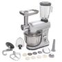 Voir la diapositive 6 : Robby Robot multifonctions 5l 1000w silver avec hachoir et blender 1,5l en verre - robimix silver