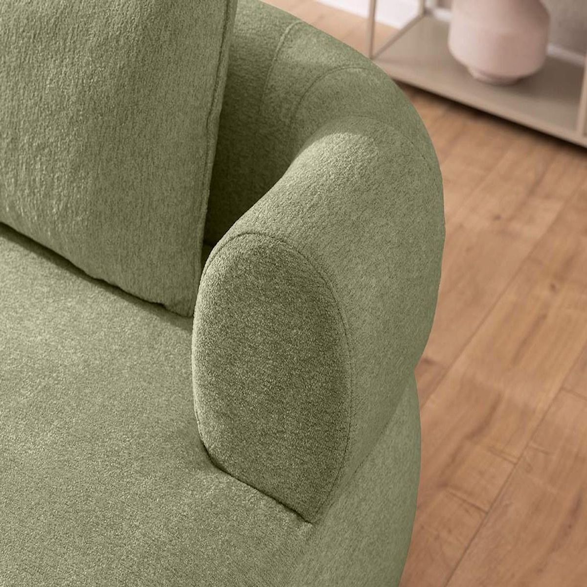 LISA DESIGN Angela - canapé d'angle droit 4 places en velours texturé