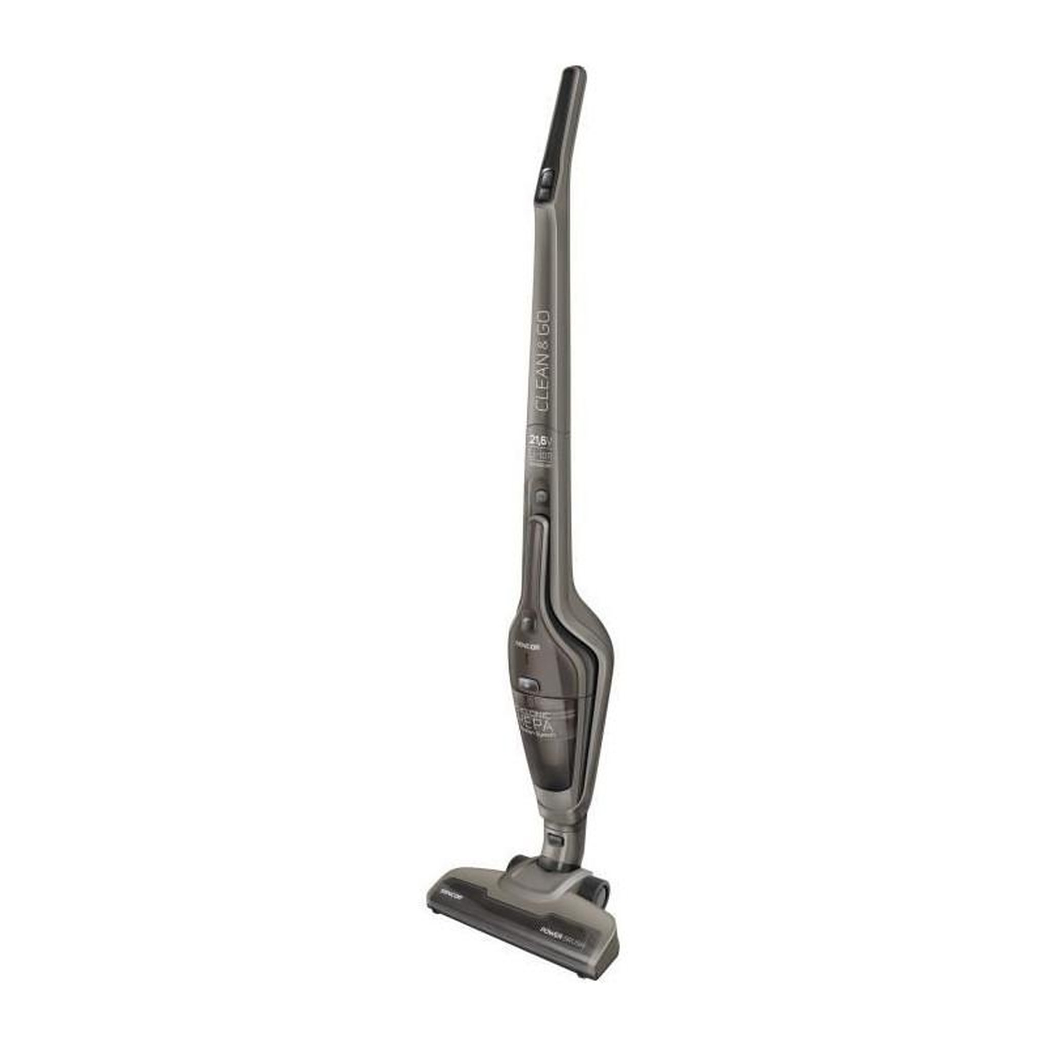 Voir la diapositive 3 : SENCO Aspirateur Balai sans fil 2-en-1 - SENCOR - SVC 8621TI - 110 W - 50 min - 0,5 L - Batterie Li-Ion 21,6 V - Titane