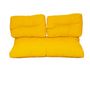 Voir la diapositive 2 : Jardin Privé Ensemble 3 coussins palette premium 1200x1800x100cm curcuma COLORS