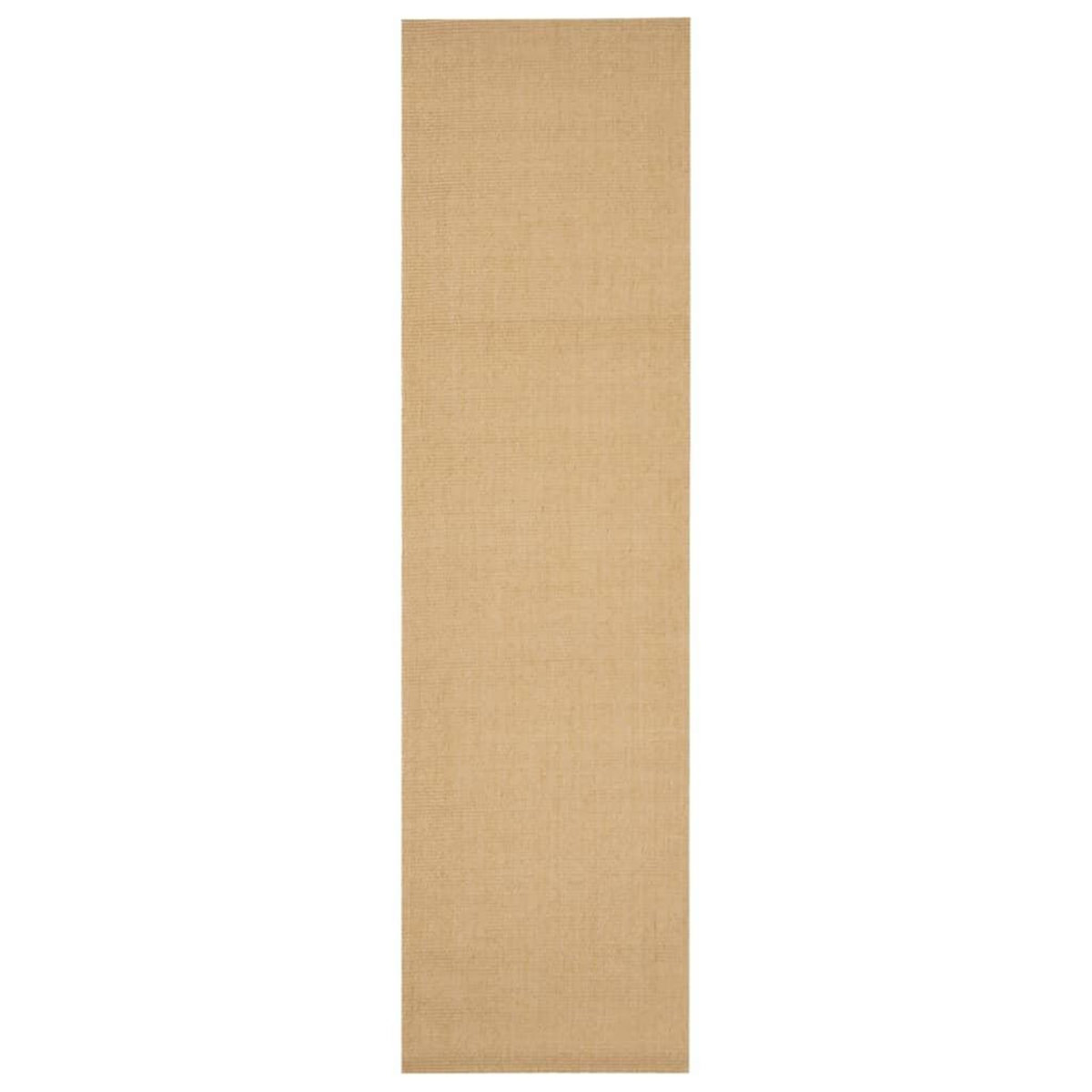 VIDAXL Tapis Sisal naturel 80x300 cm