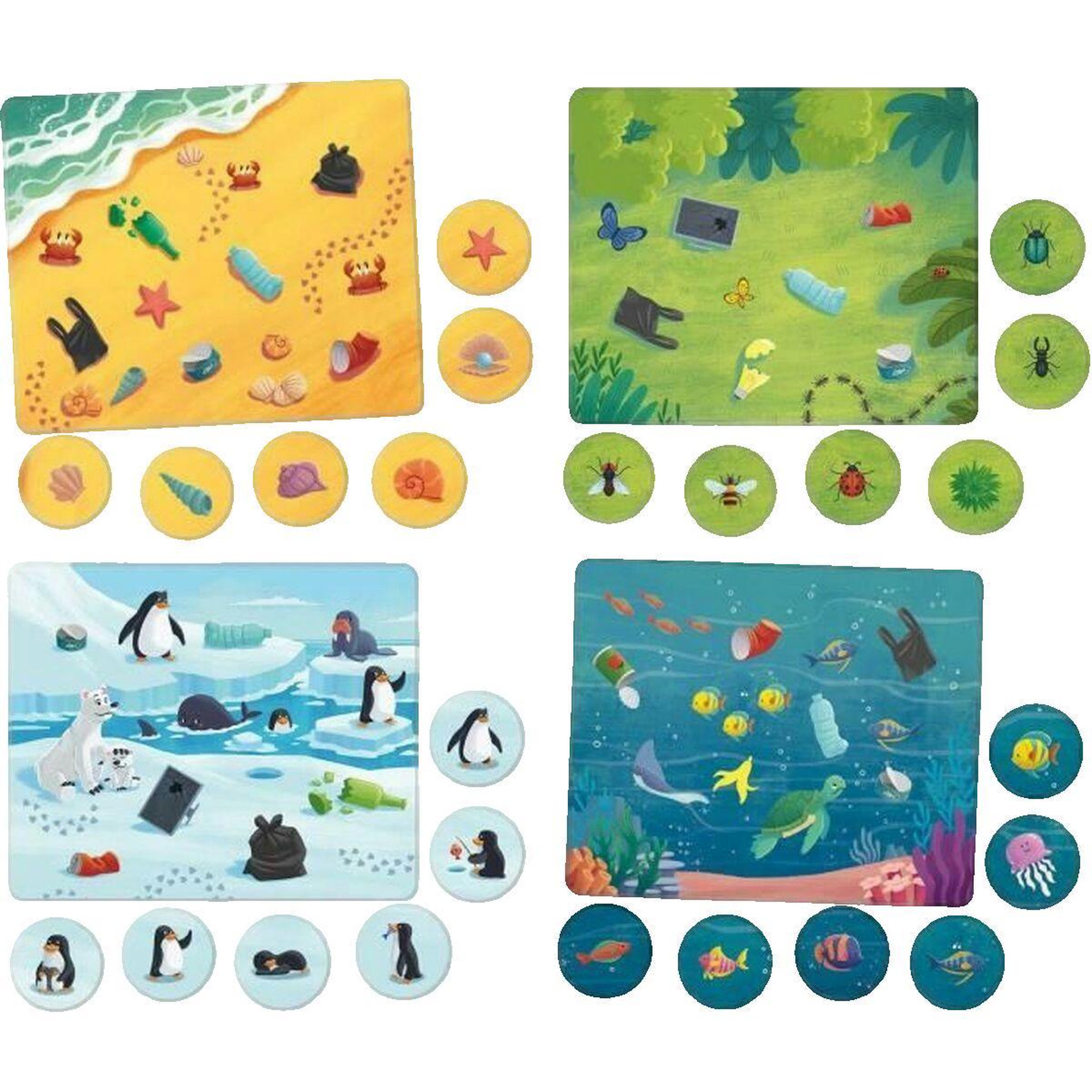 Voir la diapositive 2 : LISCIANI GIOCHI Jeu de société Lisciani-Giochi Ensemble pour la Planète coloré