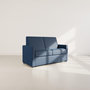 Voir la diapositive 1 : BEST MOBILIER Julia - canapé 3 places convertible express couchage quotidien 140 cm matelas 14 cm en tissu
