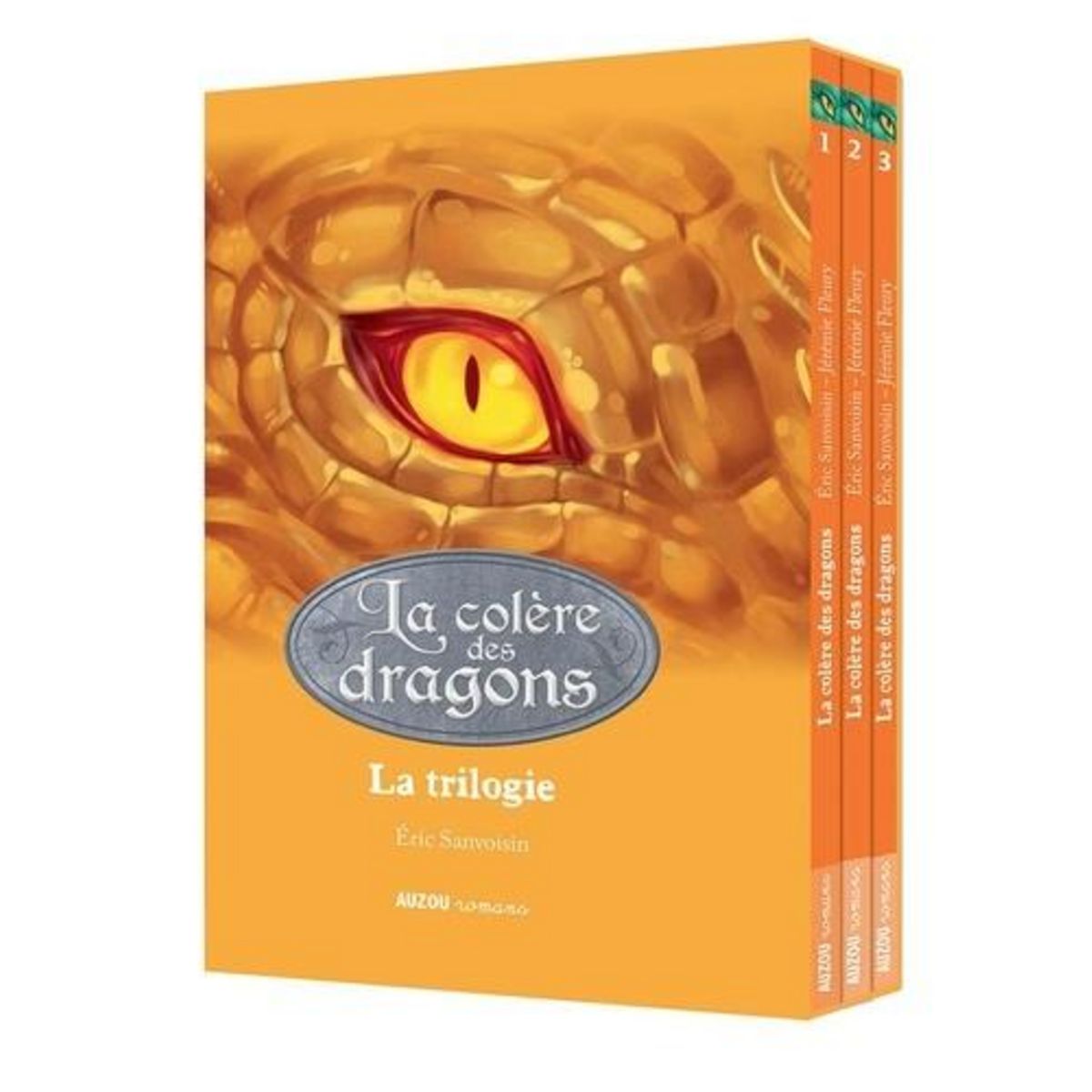 LA COLERE DES DRAGONS LA TRILOGIE : COFFRET EN 3 VOLUMES : TOME 1, LE RETOUR DU ROI-DRAGON ; TOME 2, LA TOUR DE L'OUBLI ; TOME 3, LE SECRET DES ROIS, Sanvoisin Eric