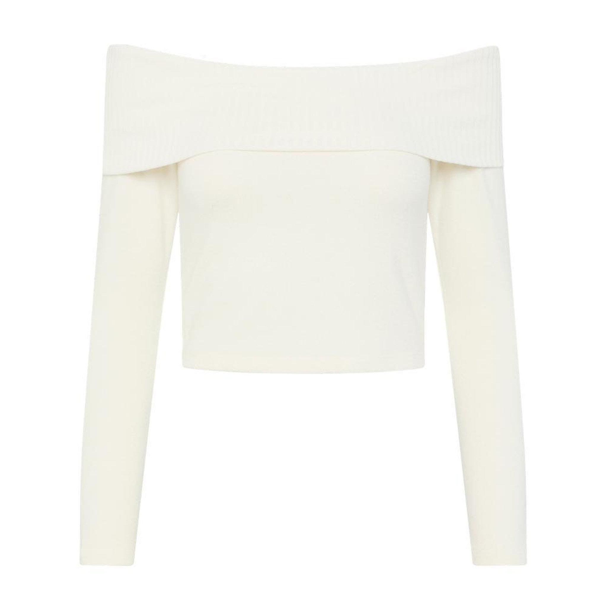 Voir la diapositive 1 : Pieces T-Shirt Manches Longues Blanc Femme Pieces Lenda