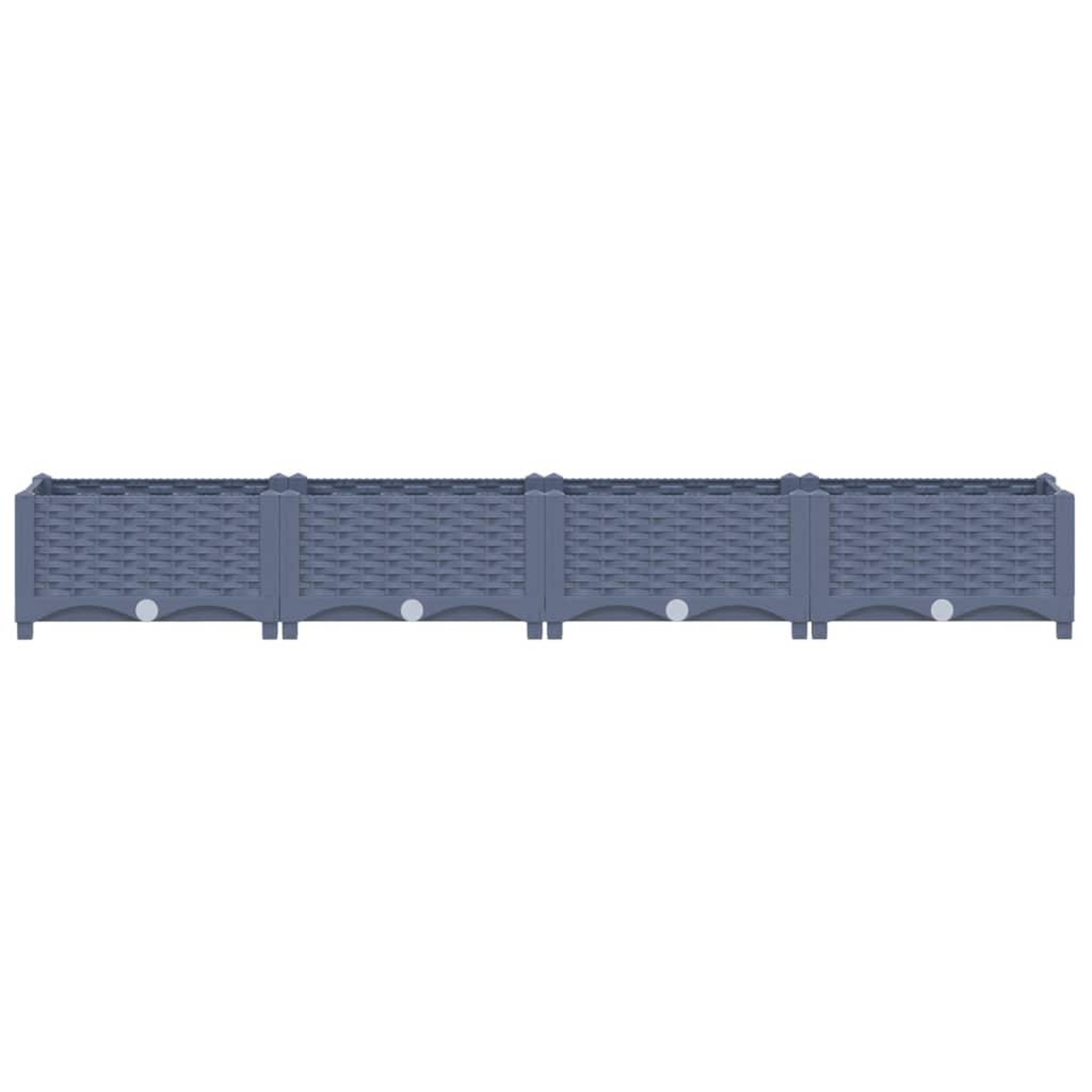 Voir la diapositive 3 : VIDAXL Lit sureleve 160x40x23 cm Polypropylene