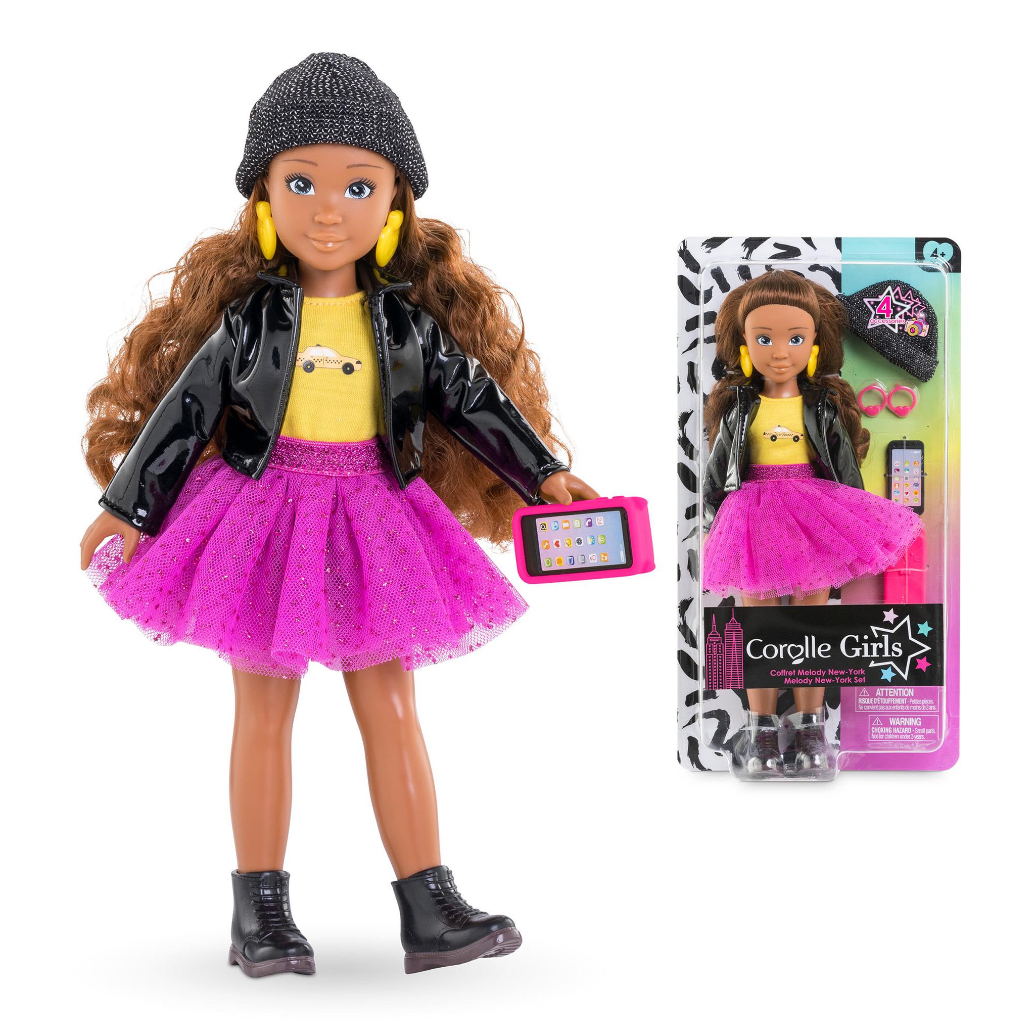 Voir la diapositive 2 : Corolle Coffret Poupée Corolle Girls Melody Fashion Week New-York