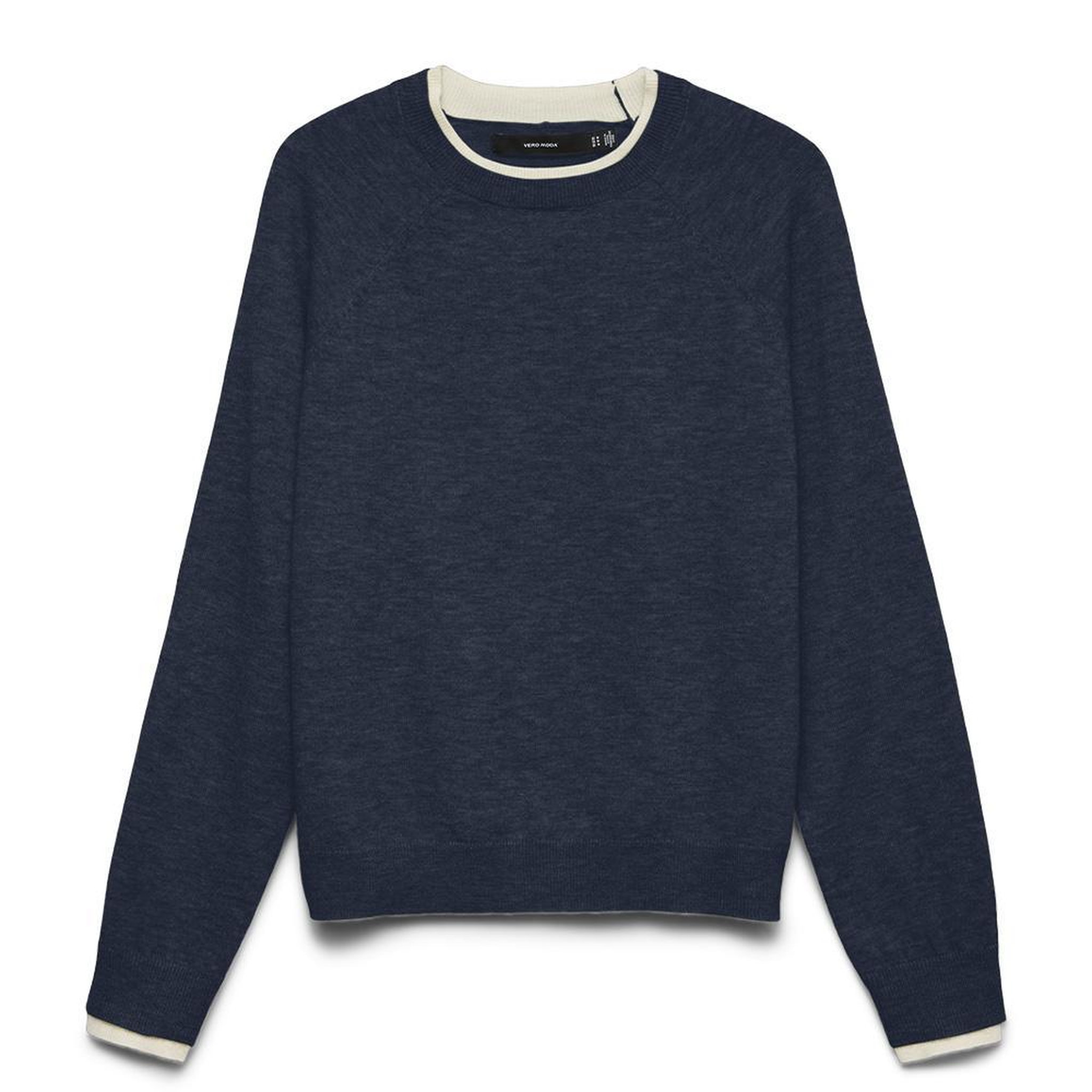 Voir la diapositive 3 : Vero Moda Pull Marine Femme Vero Moda Wonderful