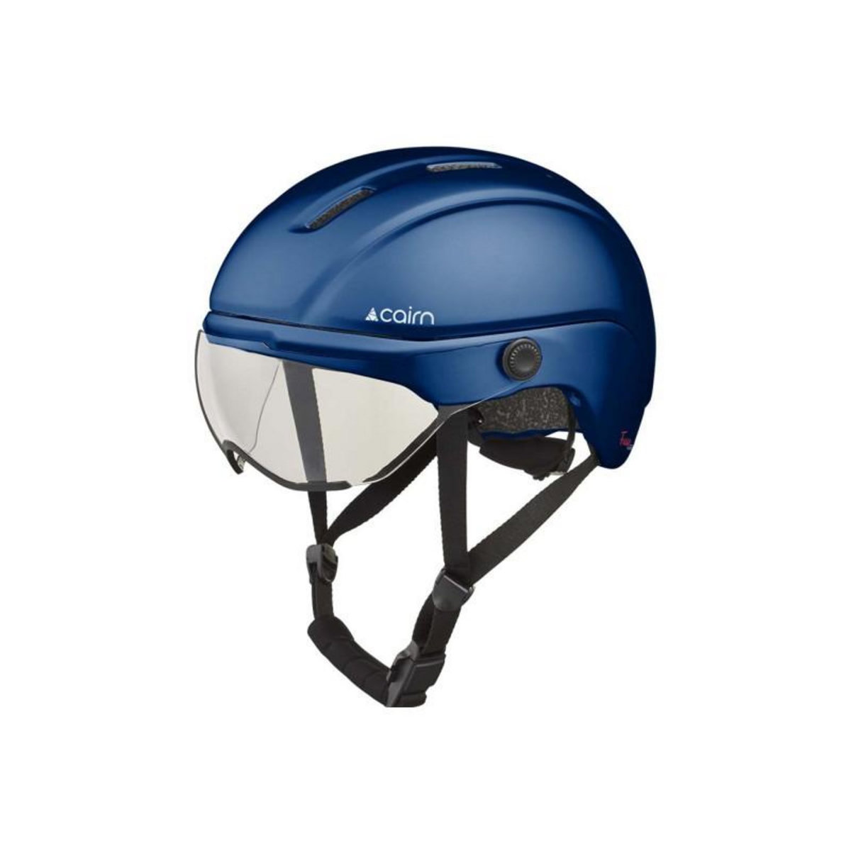 CAIRN Casque vélo Cairn FUSE Visière Mat Metallic Navy taille L