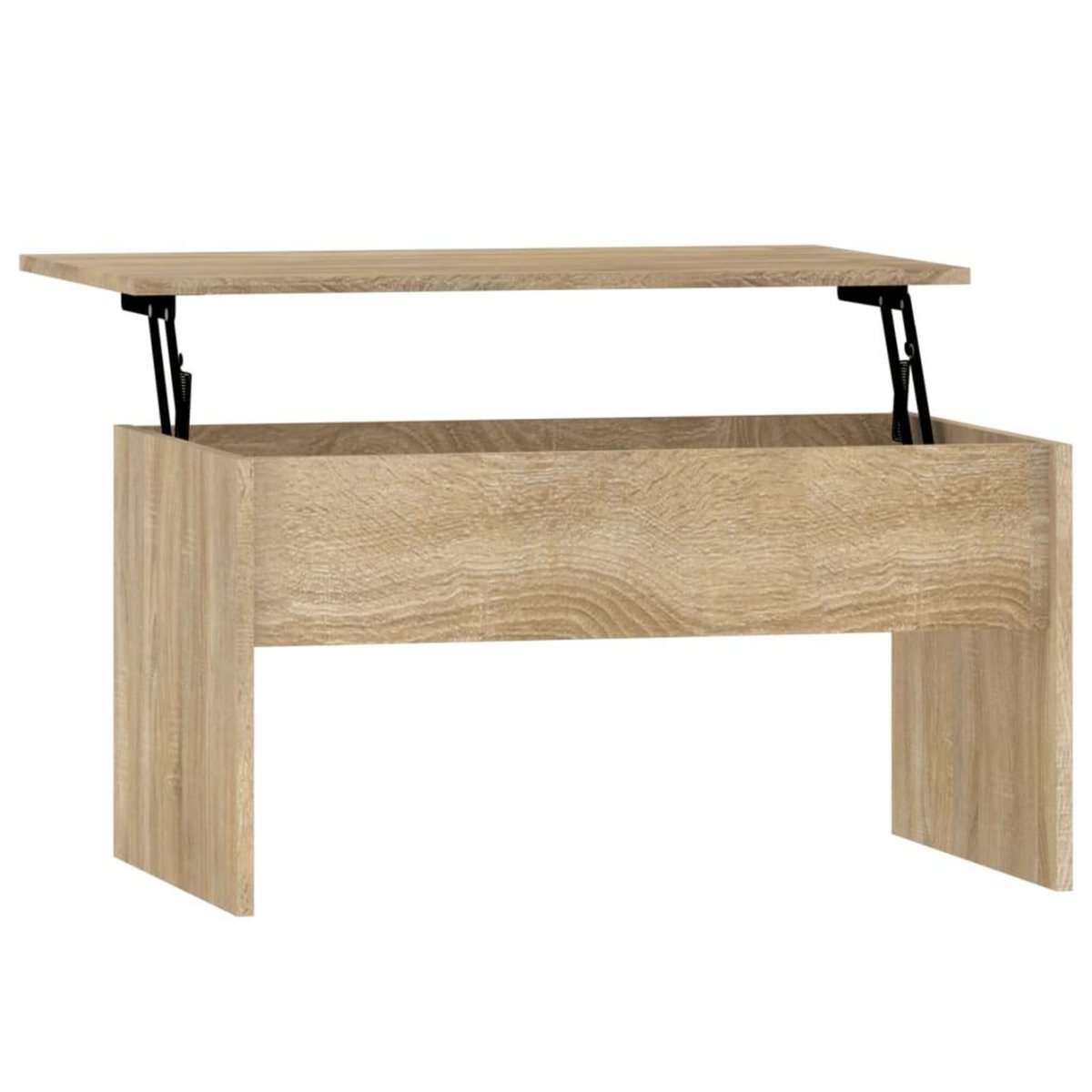 VIDAXL Table basse chene sonoma 80x50,5x41,5 cm bois d'ingenierie