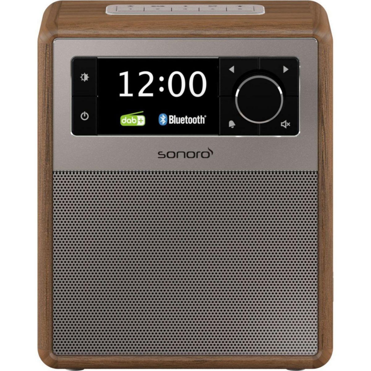 SONORO Radio réveil EASY Noyer