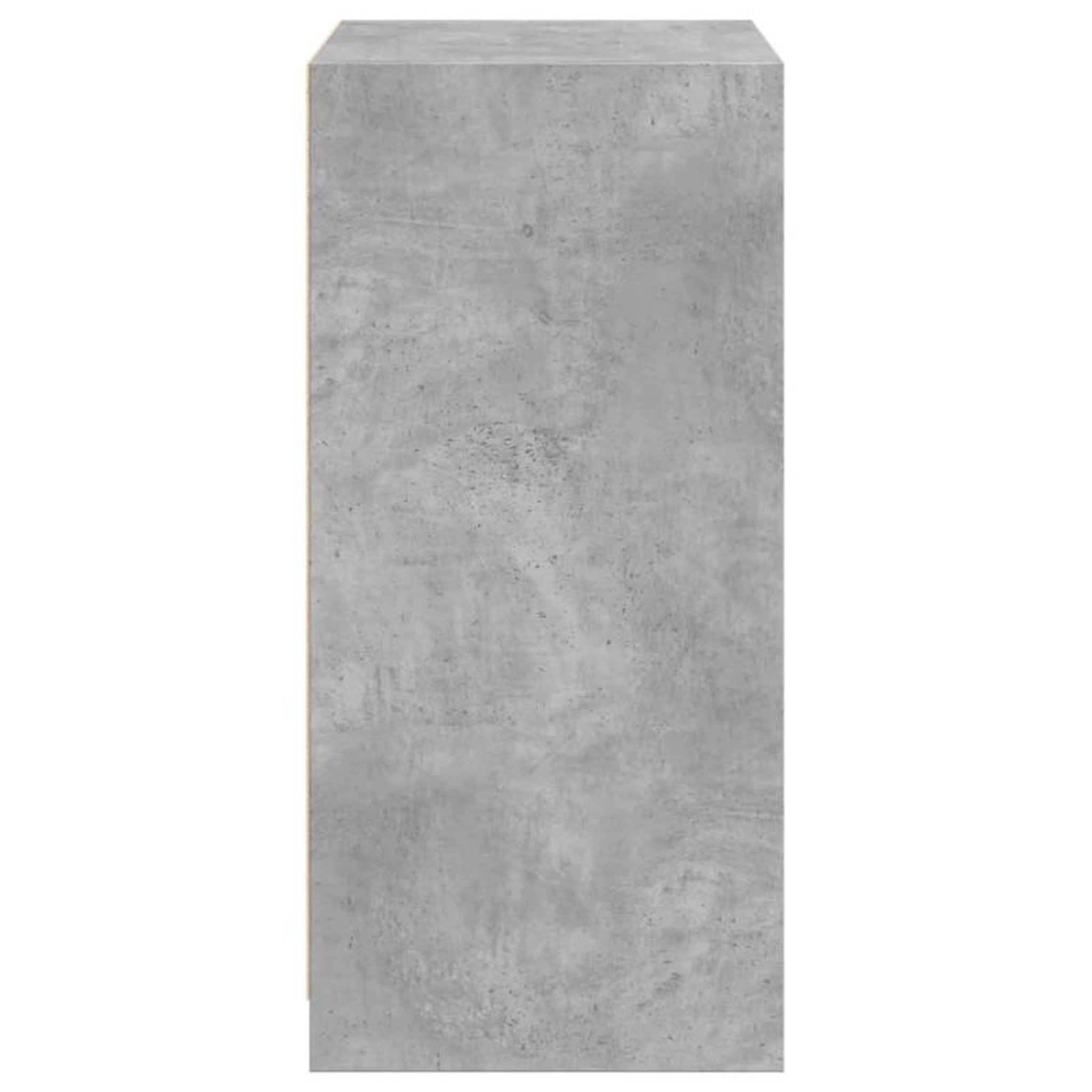 Voir la diapositive 6 : VIDAXL Garde robe gris béton 48x41x102 cm bois d ingénierie