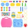 Voir la diapositive 2 : One Two Fun Valise pâte à modeler gâteau