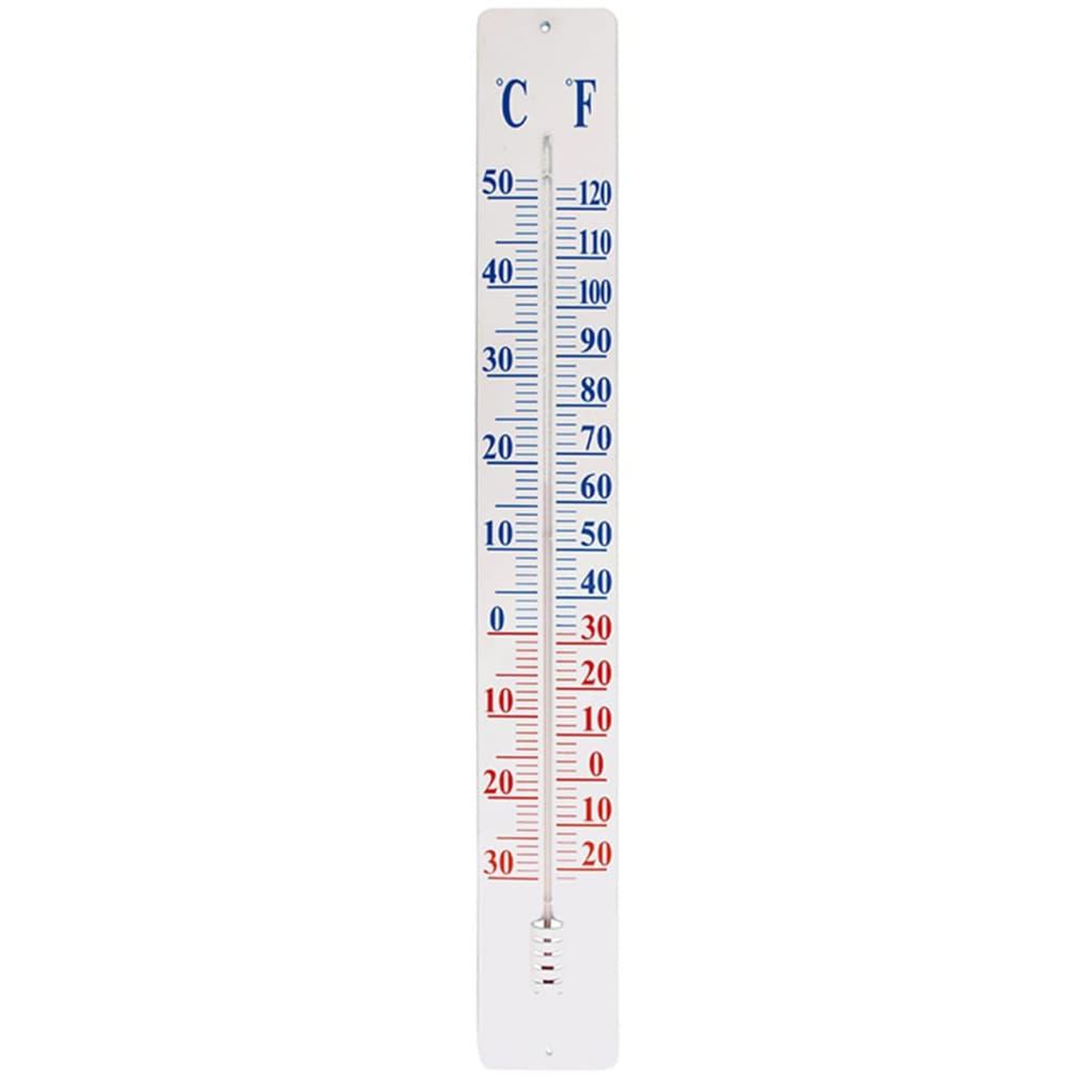 Voir la diapositive 2 : ESSCHERT DESIGN Esschert Design Thermometre mural sur plaque 90 cm TH9