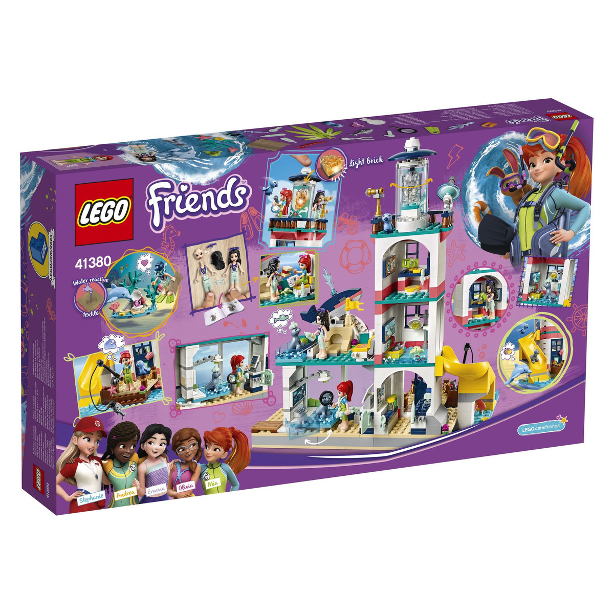 LEGO Friends 41380 - Le centre de sauvetage du phare