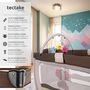 Voir la diapositive 2 : tectake Lit de voyage pour enfants peu encombrant pliable et réglable en hauteur marron
