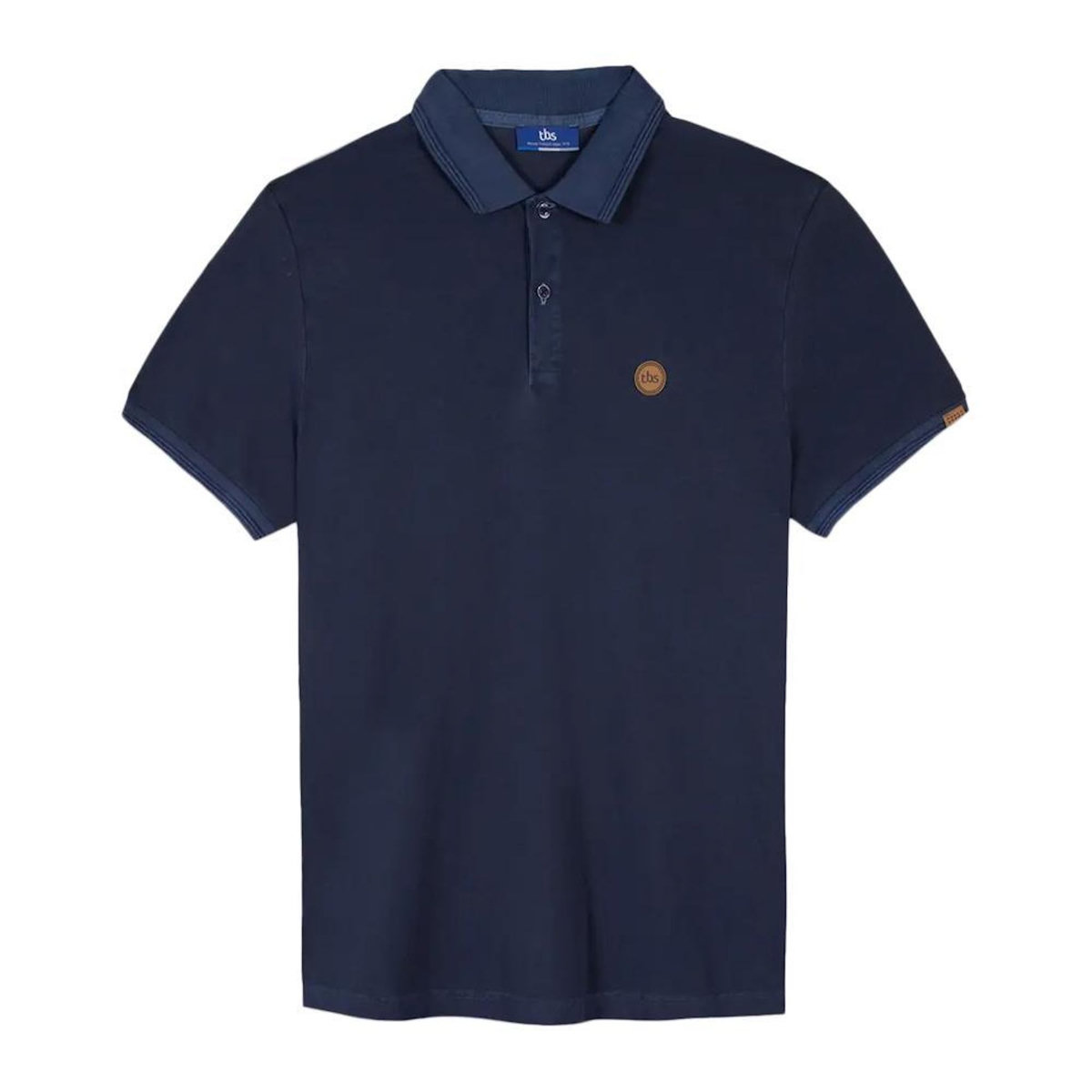 TBS Polo /Marron Homme TBS JAIRO