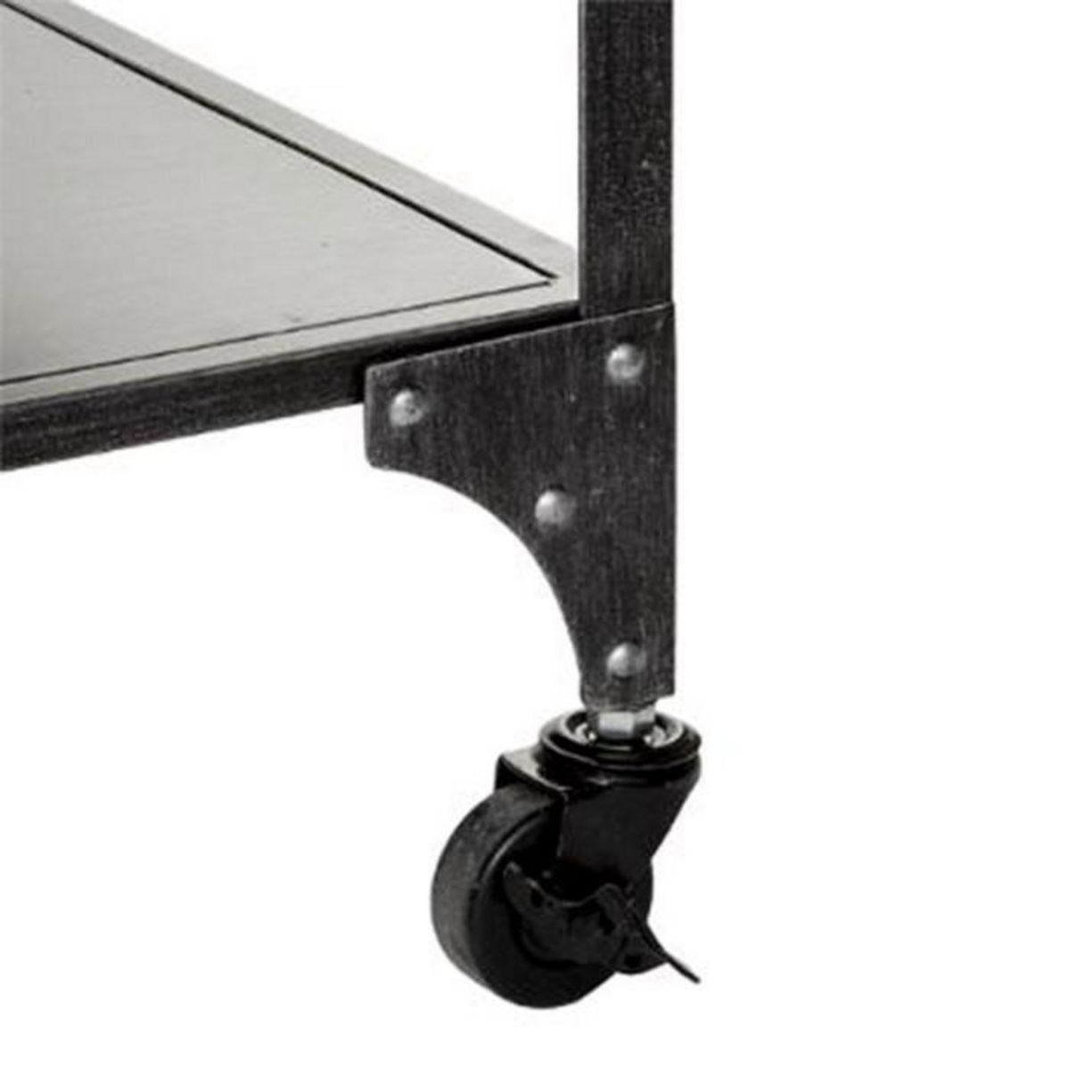 ATMOSPHERA Table Basse 4 Tiroirs en Métal  Sevin  110cm Gris