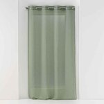 Paris Prix Rideau Voilage à Œillets  Sandra  140x180cm Kaki