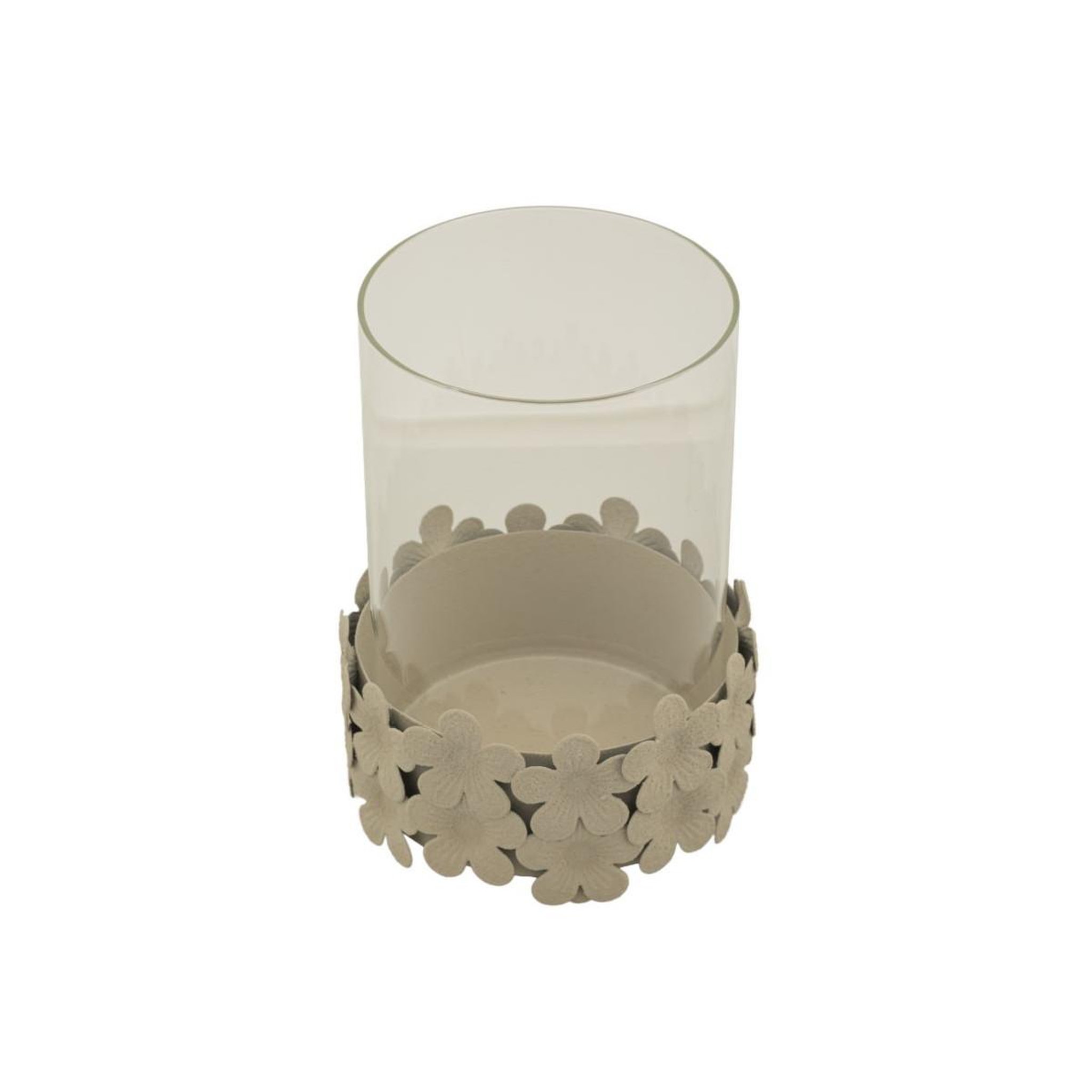 Voir la diapositive 3 : Paris Prix Bougeoir déco  dune  16cm crème