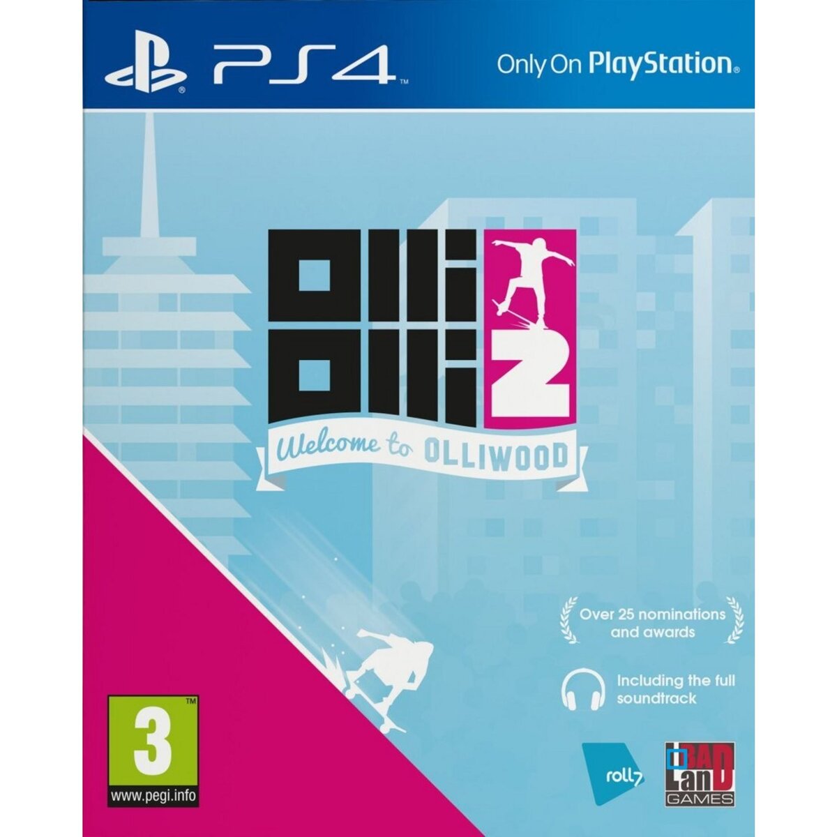 OlliOlli 2 : Welcome to Olliwood PS4