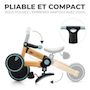 Voir la diapositive 5 : KINDERKRAFT Tricycle évolutif pliable 3 en 1 avec fonction draisienne