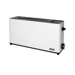 EDM Grille-pain EDM 900W fente longue blanc