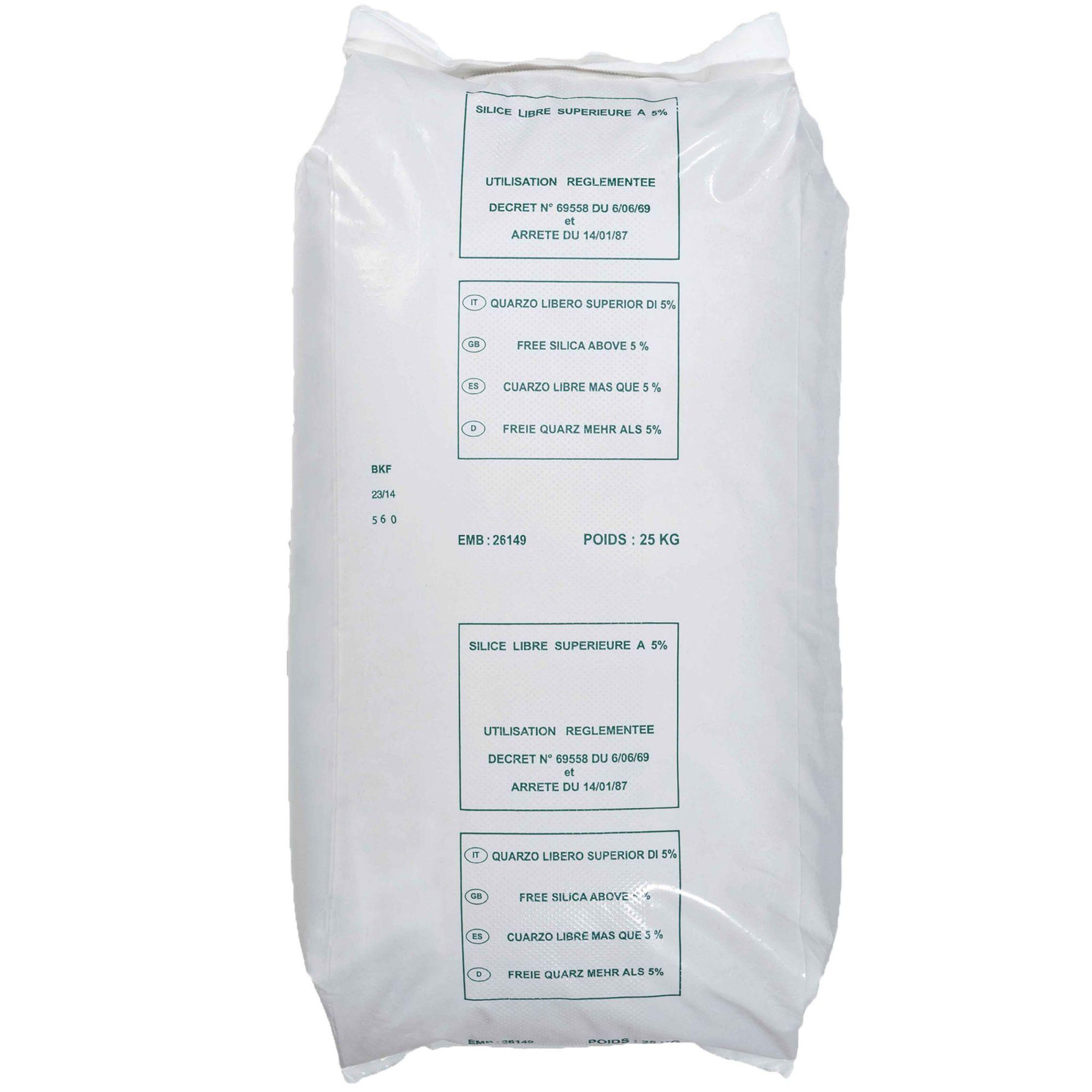 Voir la diapositive 1 : JOPROCHIM Sable pour filtration 0.6-1.6mm 25kg