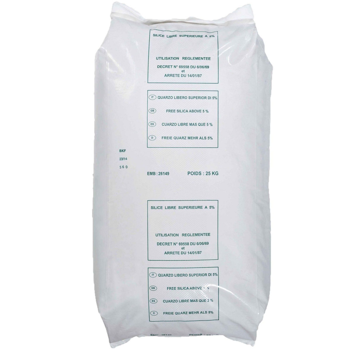 JOPROCHIM Sable pour filtration 0.6-1.6mm 25kg