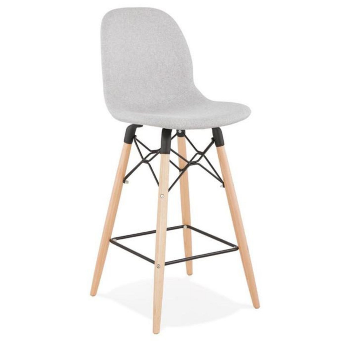 Paris Prix Tabouret de Bar Scandinave  Jelena  107cm Gris