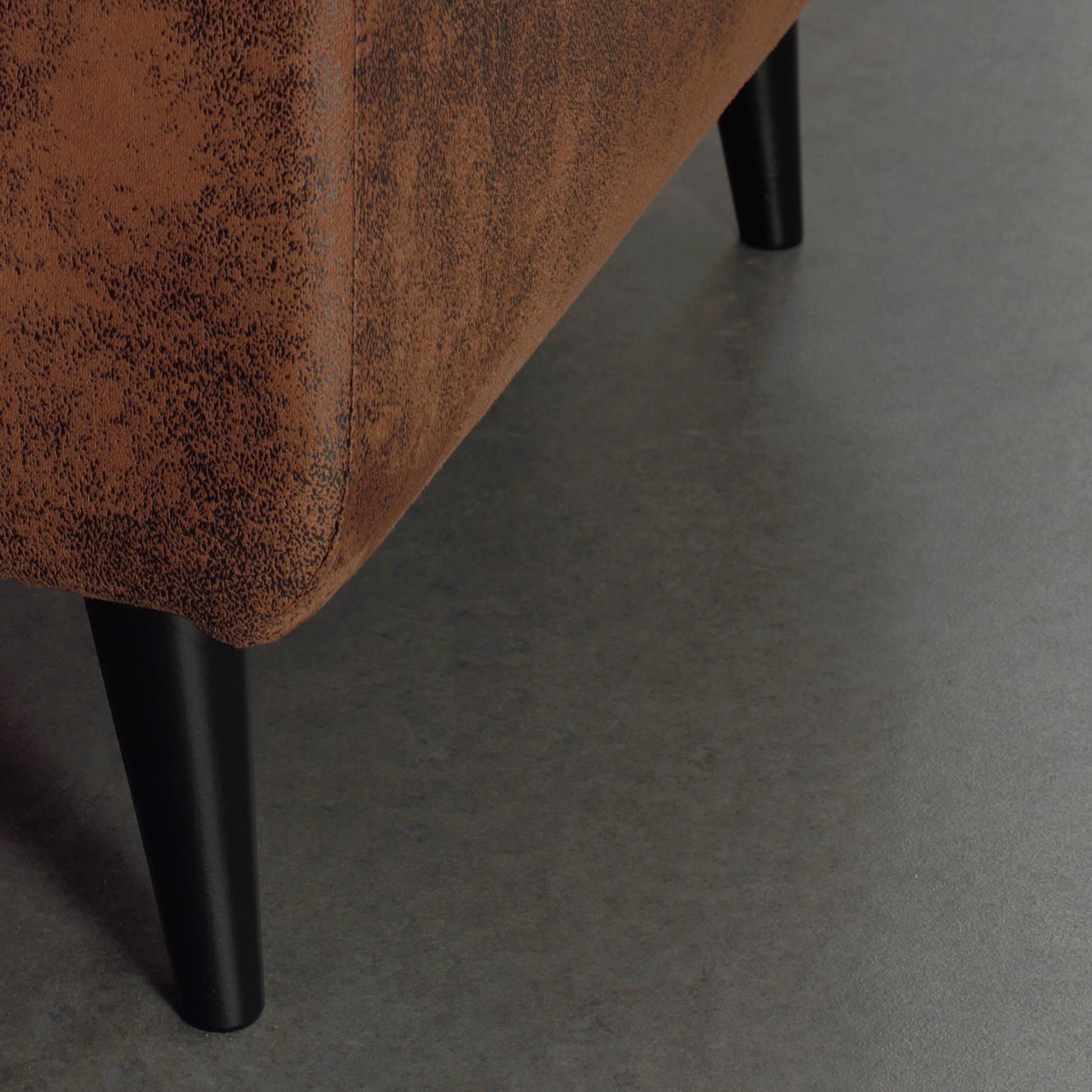 Voir la diapositive 6 : BEST MOBILIER Nordic - canapé panoramique en u - 7 places - convertible - industriel vintage - angle gauche