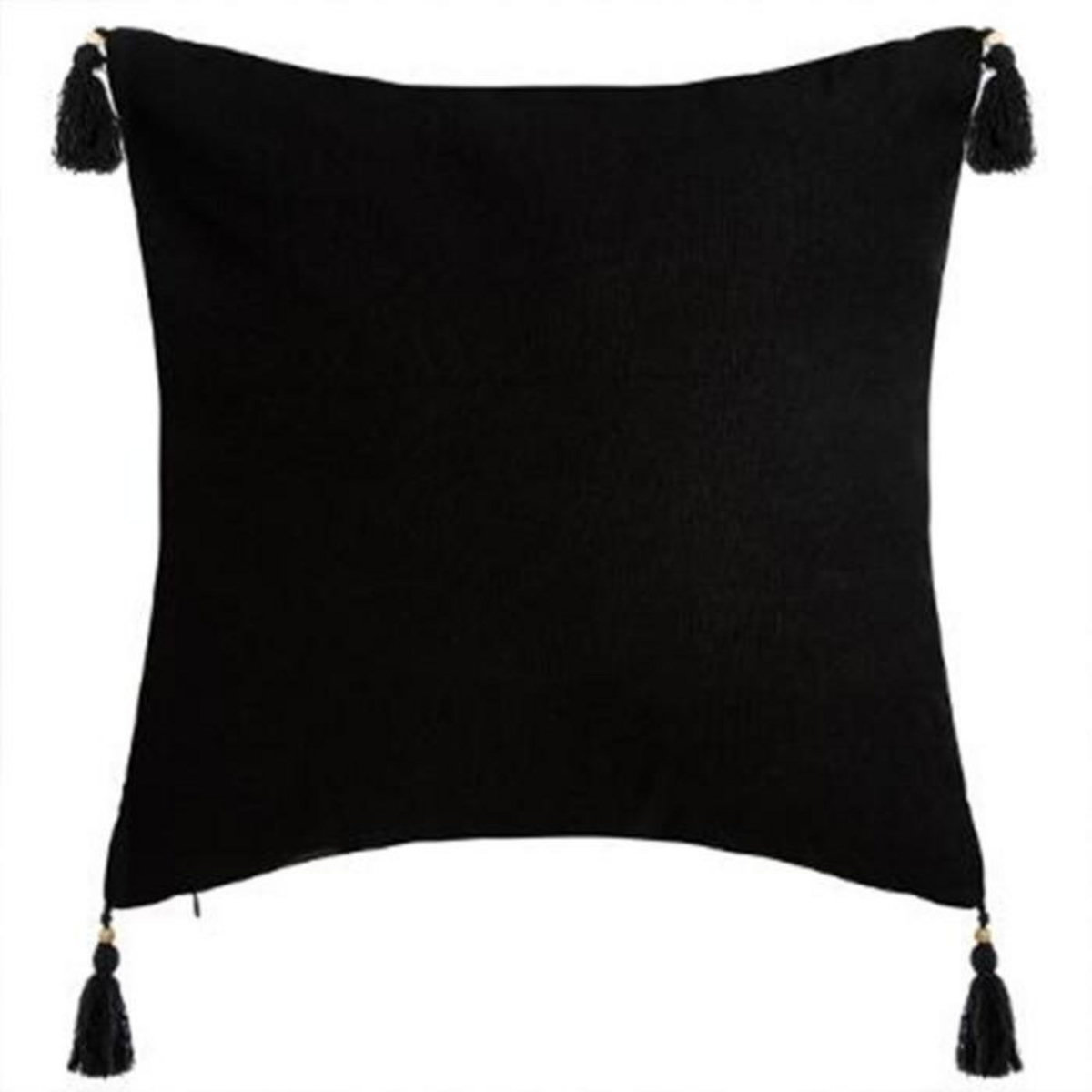 ATMOSPHERA Housse de Coussin Imprimée  Tropique  40x40cm Or