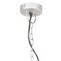 Voir la diapositive 5 : VIDAXL Lampe suspendue industrielle vintage 25 W Argente Rond 41cm E27