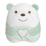 Voir la diapositive 1 : CHICCO Peluche tendre Ourson - CHICCO - Vert - Des la naissance