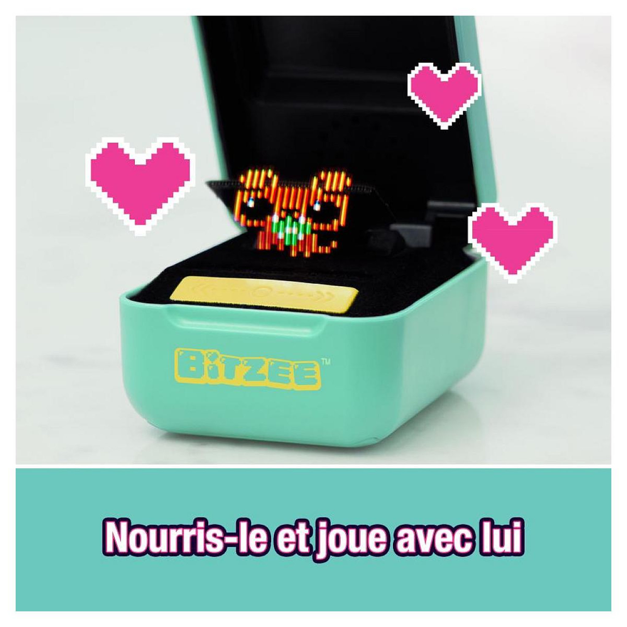 Voir la diapositive 5 : SpinMaster Bitzee mon animal interactif - version turquoise