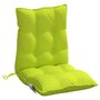 Voir la diapositive 5 : VIDAXL Coussins de chaise a dossier bas lot de 6 vert vif