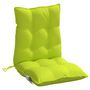 Voir la diapositive 5 : VIDAXL Coussins de chaise a dossier bas lot de 6 vert vif