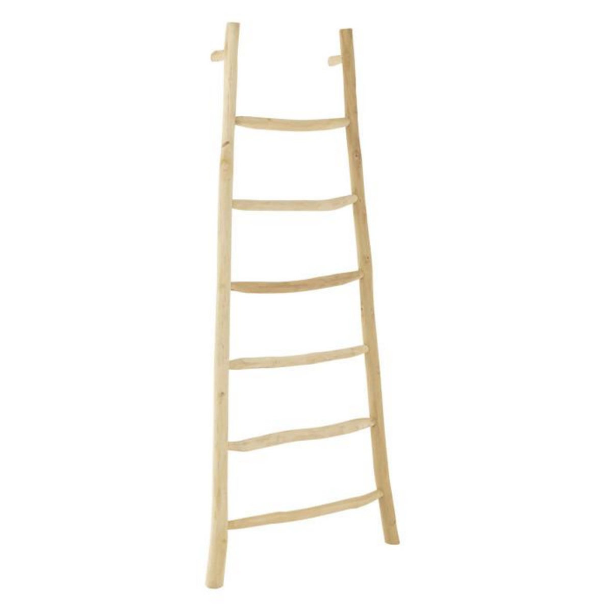 Paris Prix Échelle en Teck  6 Echelons  185cm Naturel