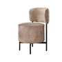 Voir la diapositive 2 : LISA DESIGN Tissia - lot de 2 chaises pivotantes - en tissu bouclette