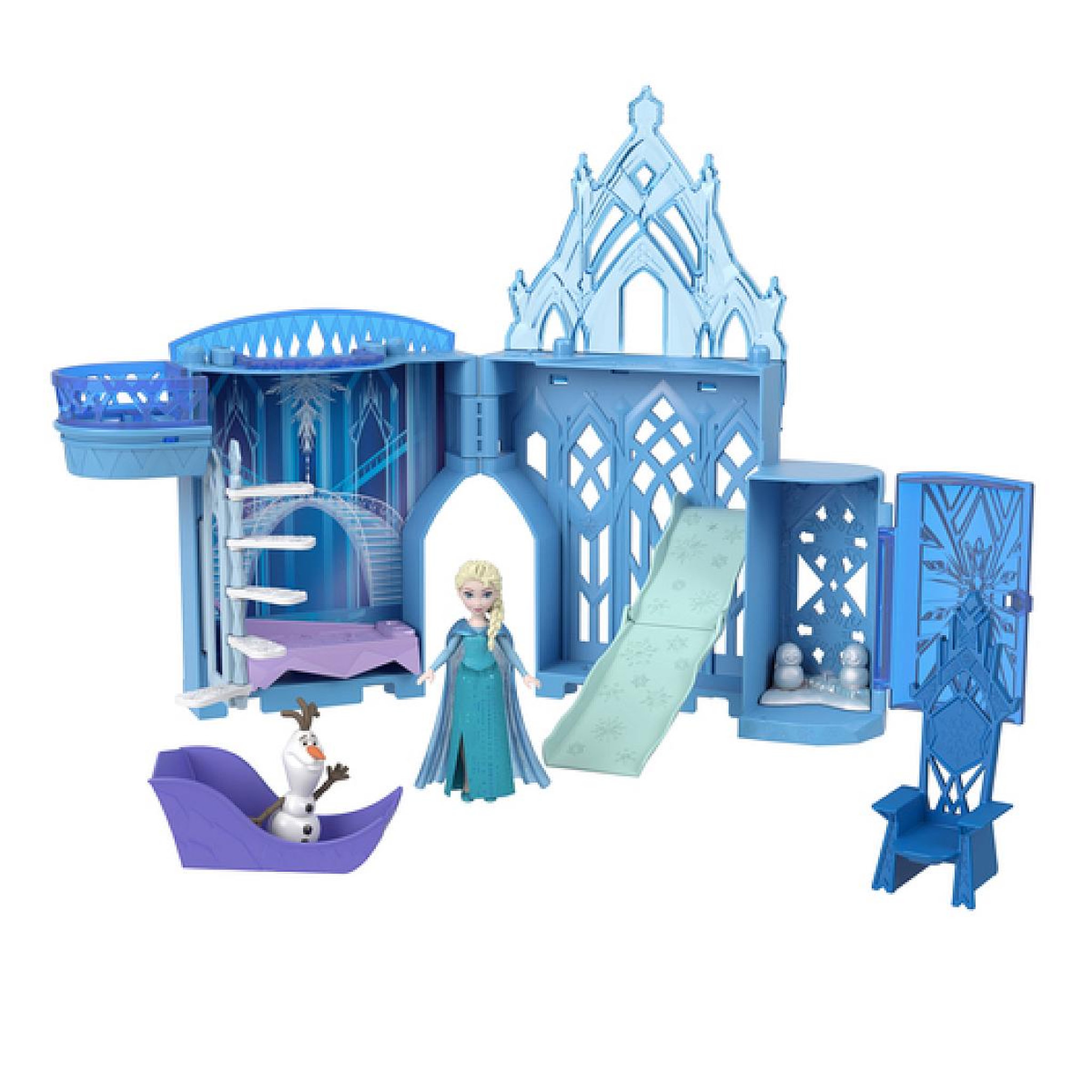 MATTEL Palais de glace d'elsa la reine des neiges histoires à empiler – mattel